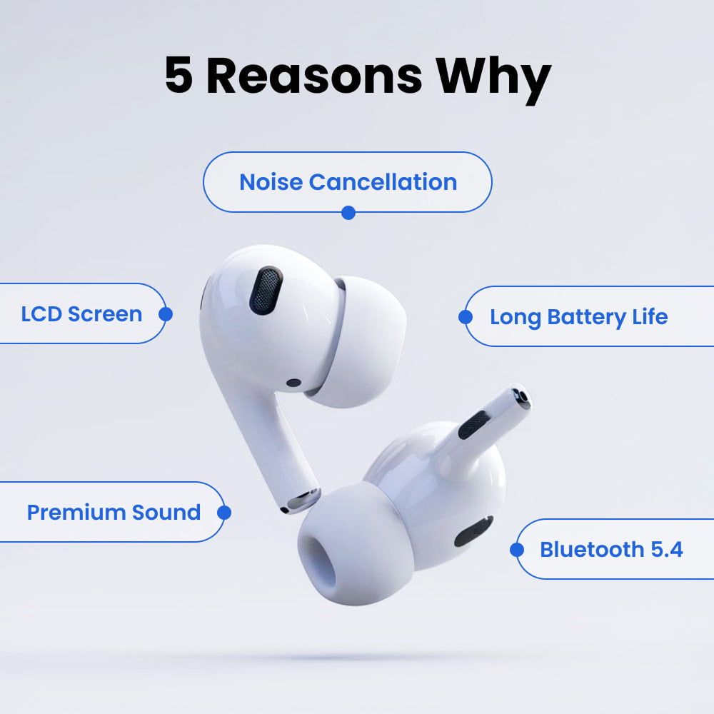Wireless Earbuds with Bluetooth Connectivity