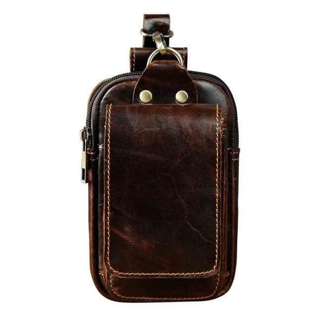 Full Grain Leather Travel Waist Bag