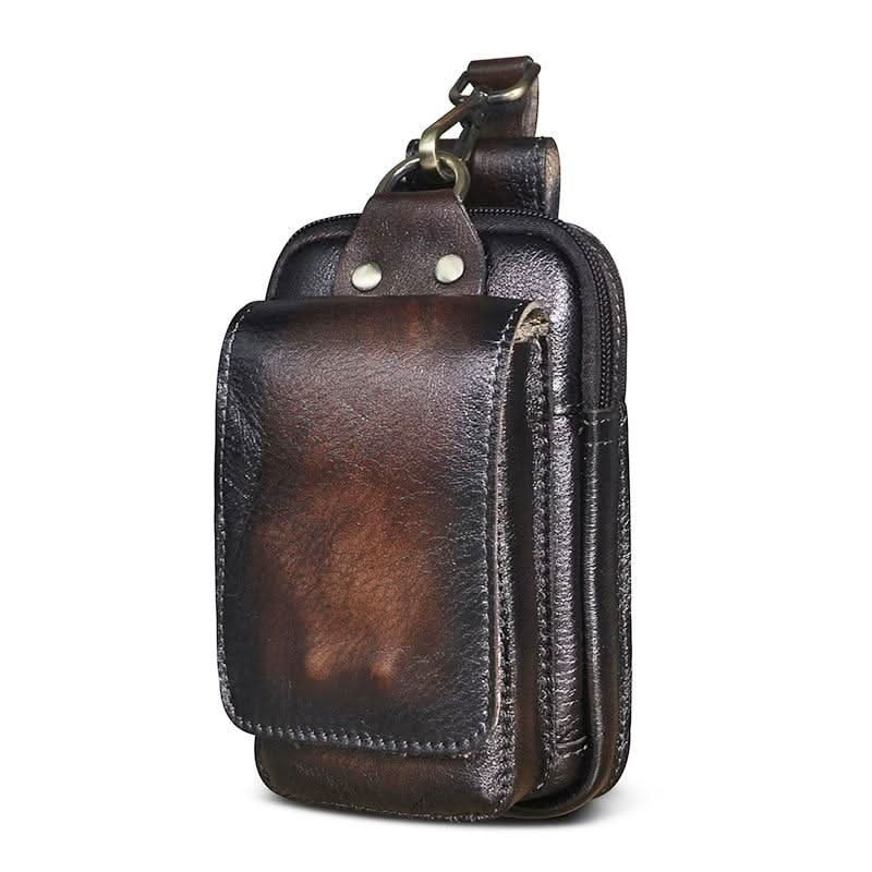 Full Grain Leather Travel Waist Bag