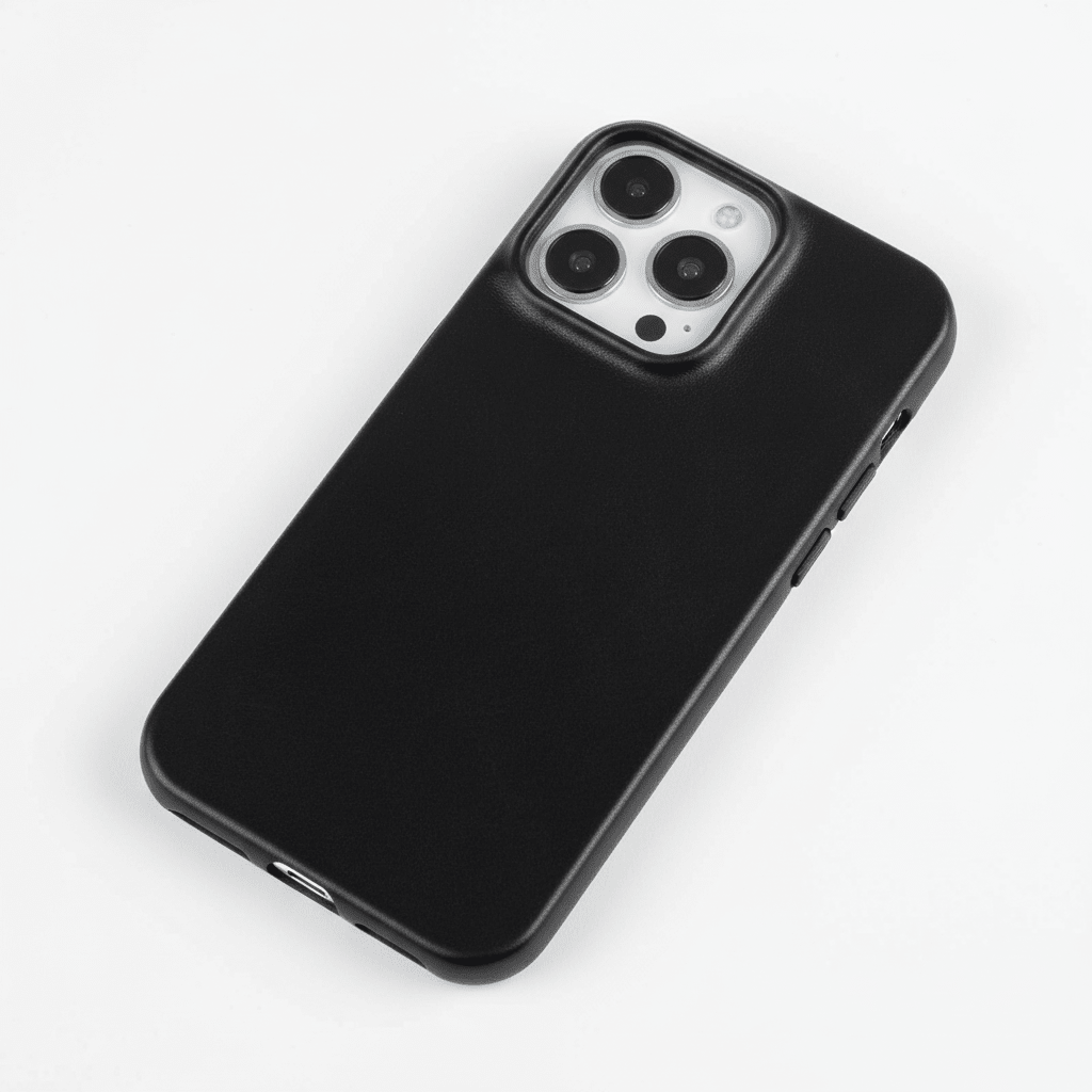 Shockproof Protective Cover for iPhone 13-16 - Oil Wax Finish Leather Case