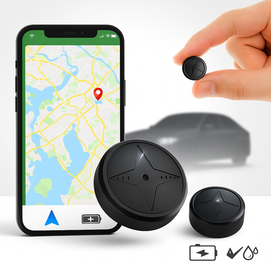 Compact GPS Tracker for Vehicles, Equipment, and Fleet Management