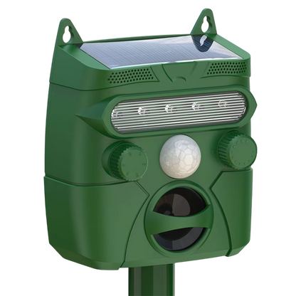 Solar Ultrasonic Pest Repeller for Gardens in the UK