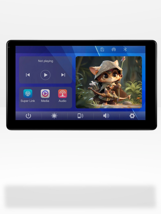 10-Inch Vehicle GPS Display Featuring CarPlay and Android Auto