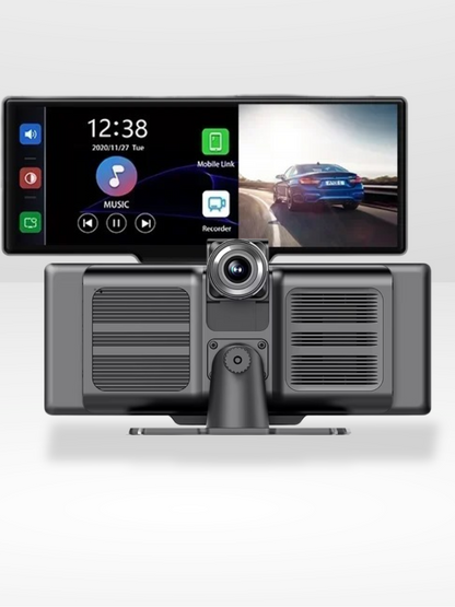 Navigation Display for CarPlay with Integrated Backup Camera