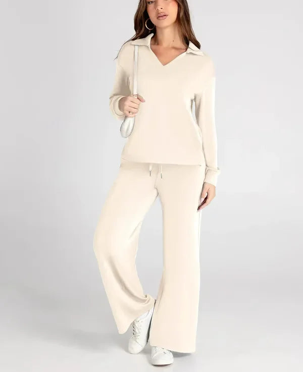 Cozy Hoodie Set in Violet | Stylish and Comfortable Lounge Wear