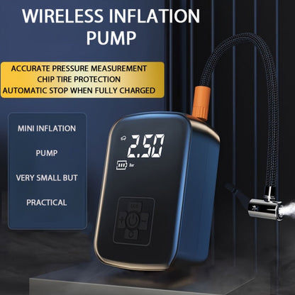 Portable Air Compressor with Digital Display & LED Light