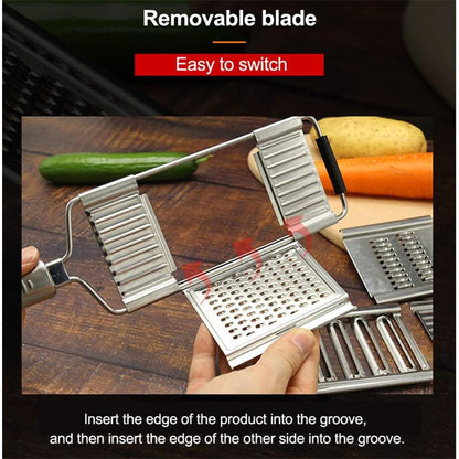 Versatile Vegetable Cutter Set - Multi-Function Slicing Tools