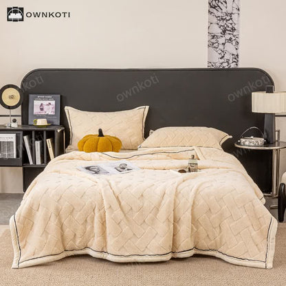 Lightweight Cozy Throw Blanket for Soft Warmth and Comfort