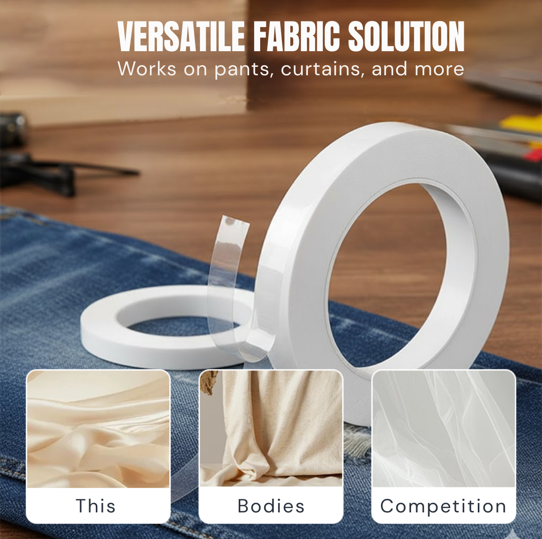 HemEase – Instant Seam Solution for Perfect, Flexible Hems Without Sewing