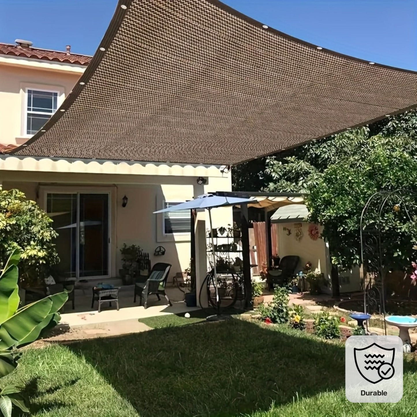 Outdoor Canopy Shade Net for Protection and Sun Block