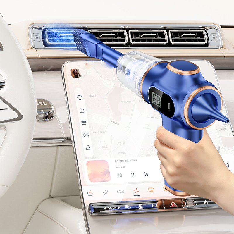 4-in-1 High-Power Cordless Car Vacuum Cleaner – Fast & Versatile Cleaning