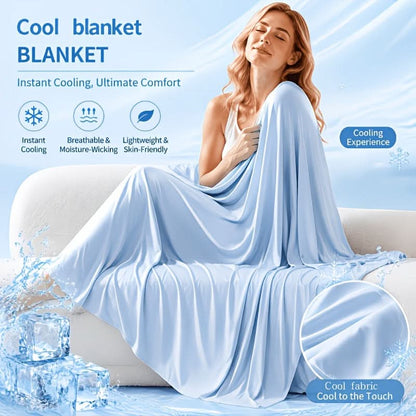 Lightweight Breathable Blanket for Comfortable Sleep and Relaxation