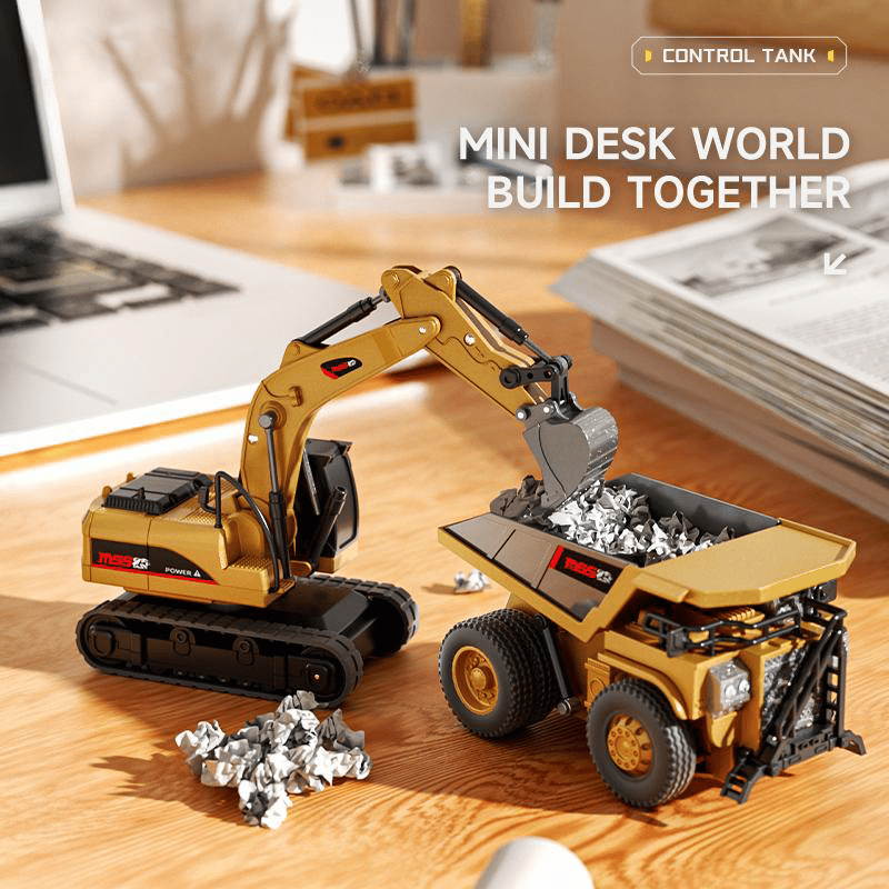 Mini RC Construction Vehicle Set | Fun Toy Trucks for Endless Play Adventures