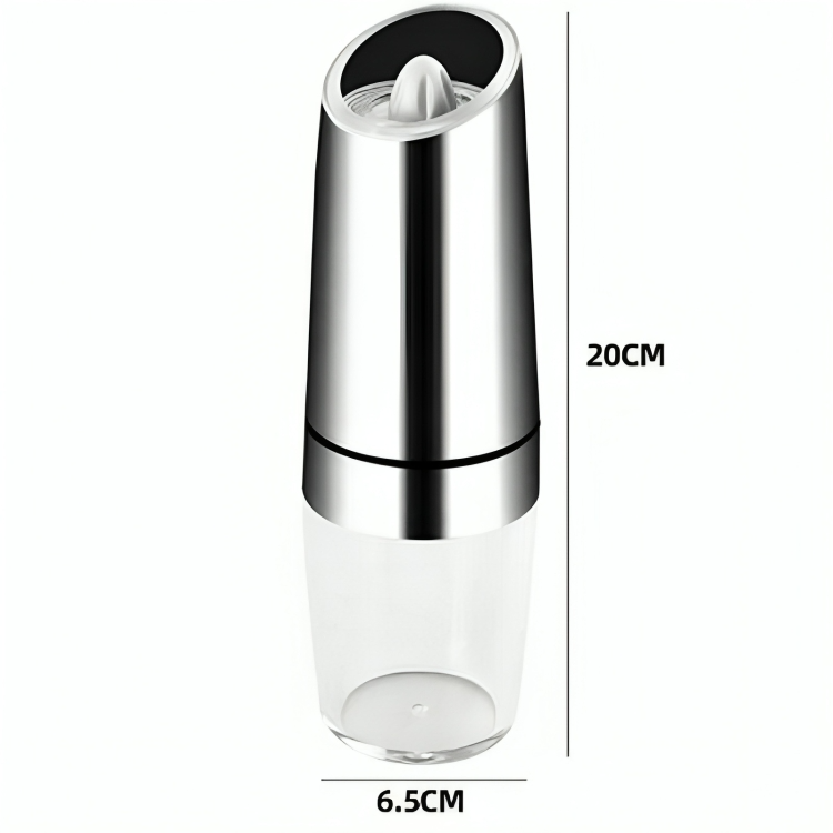 Automatic Electric Salt and Pepper Grinder with Gravity Sensor - 50% Off