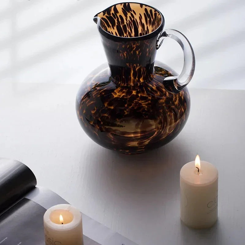 Clear Glass Vase for Table and Shelf Display – Nordic Design