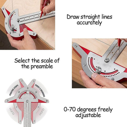 Precision Angle Measuring Tool for Woodworking