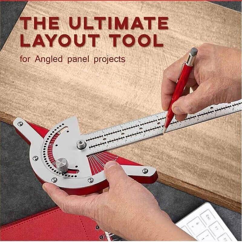 Precision Angle Measuring Tool for Woodworking
