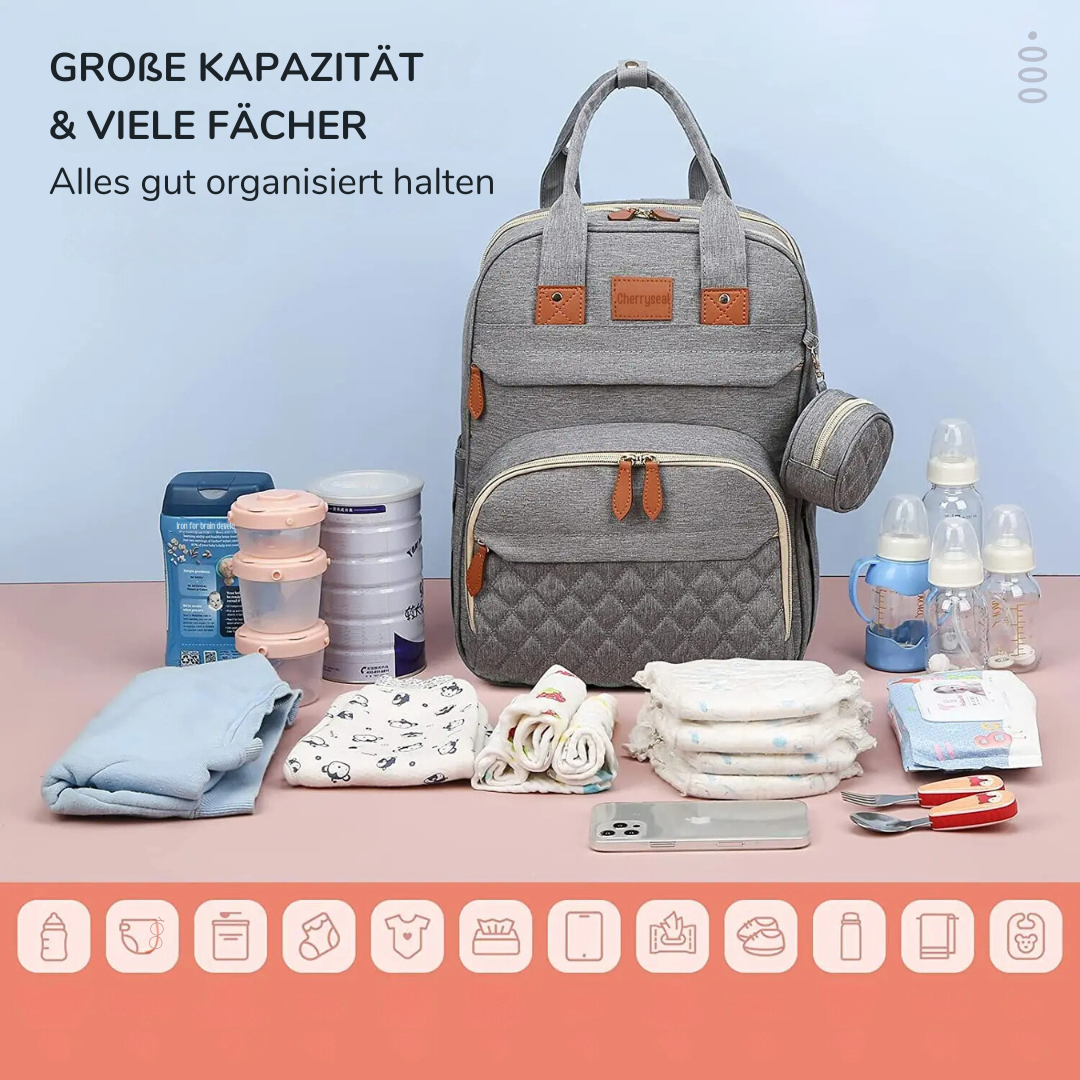 2-in-1 Baby Backpack with Changing Mat