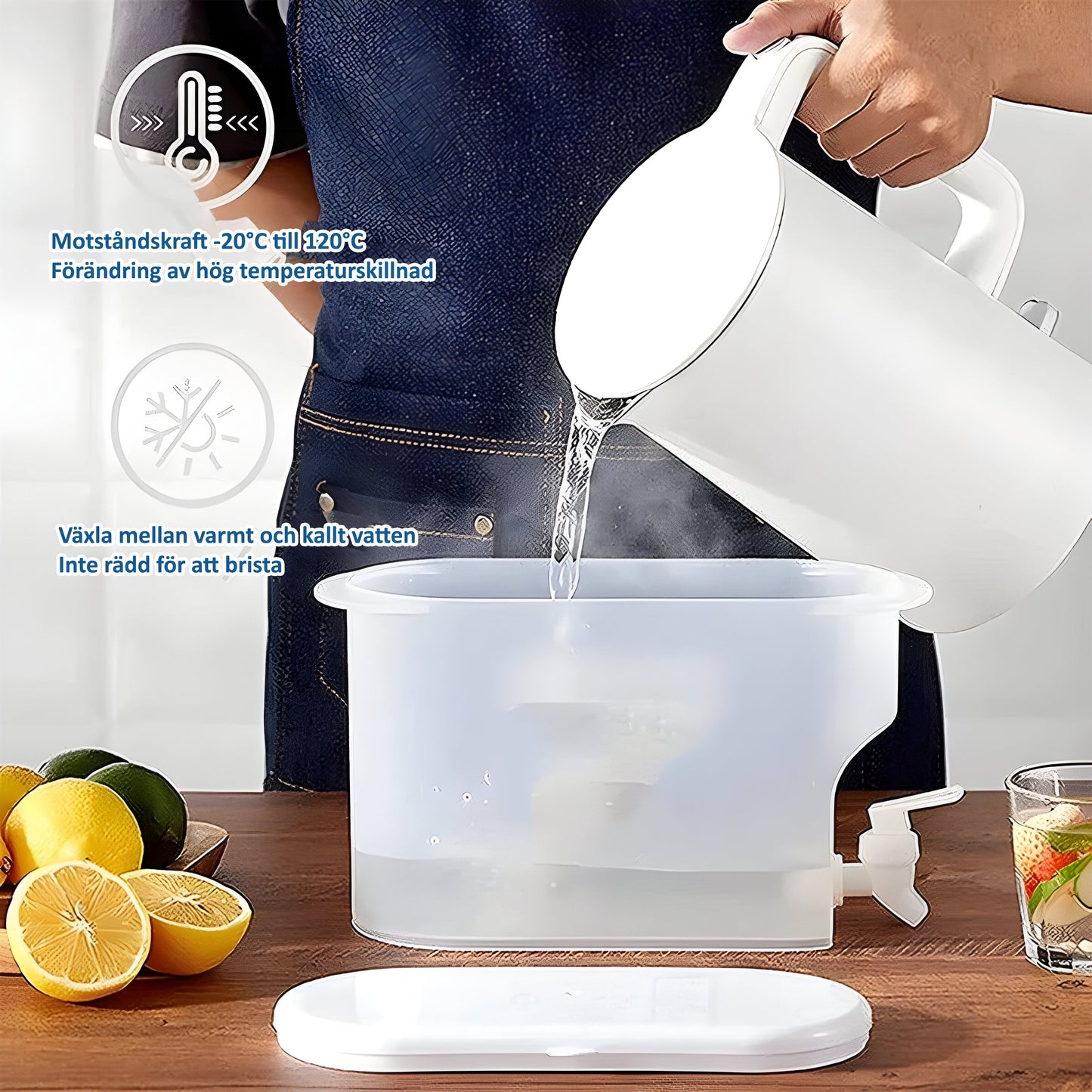 ChillTap - Refreshing Drink Dispenser from the Fridge, No Mess, Buy 1 Get 1 Free