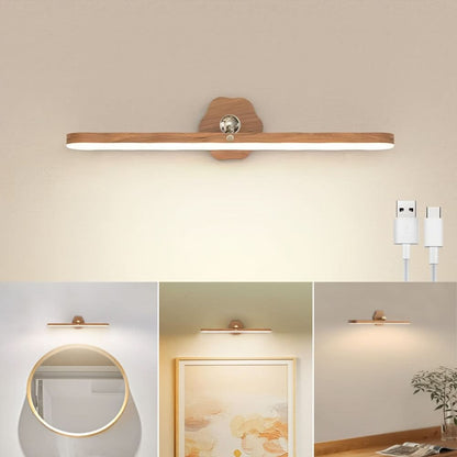 Adjustable LED Wall Light with Rotating Head