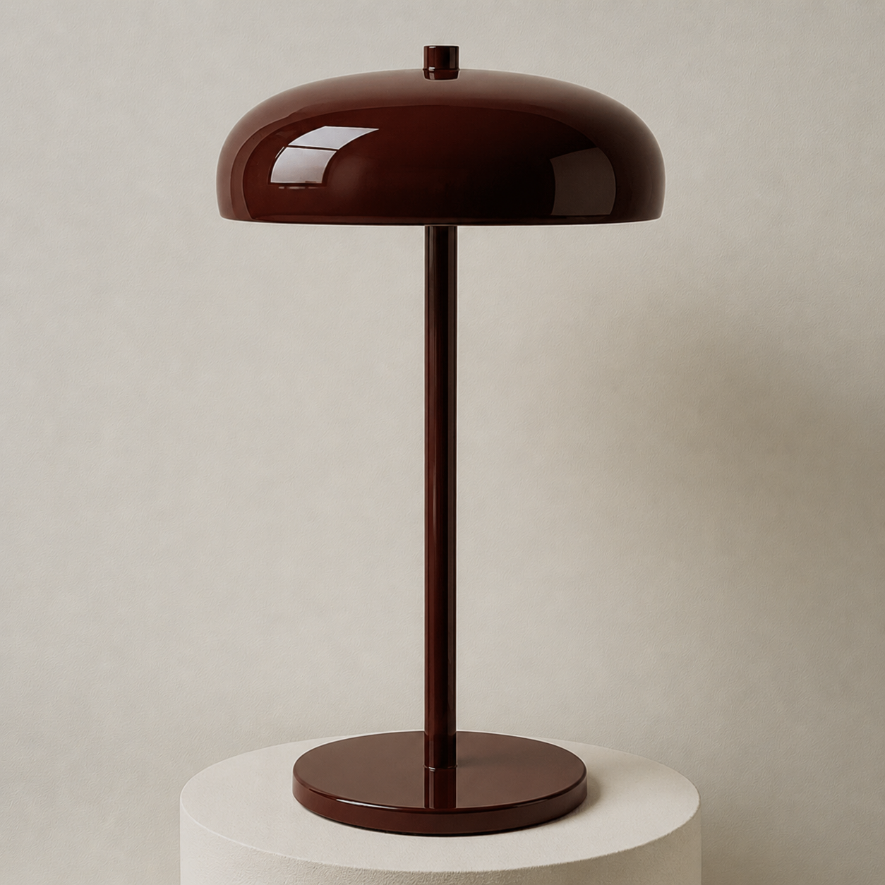 Touch-Controlled Table Lamp with Rechargeable Design