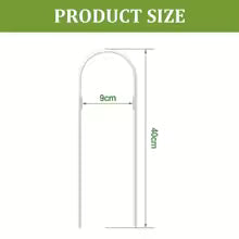 U-Shaped Acrylic Plant Stand | Set of 2 | Indoor Climbing Support | Elegant Trellis