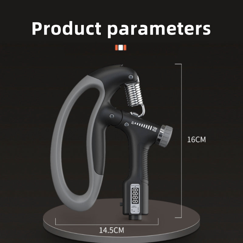 Adjustable Grip Strengthener with Counter