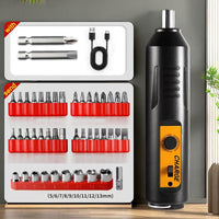 Electric Screwdriver (2 long bits +33 short bits + 10 sockets)