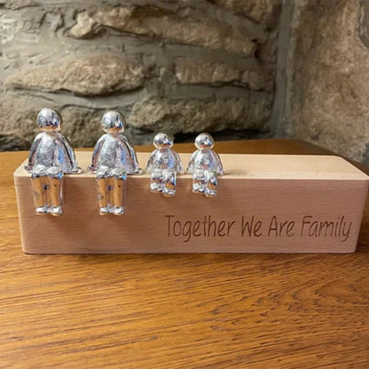 Decorative Family Statue of Connection – Harmony Image Design