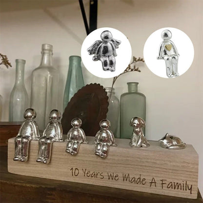 Decorative Family Statue of Connection – Harmony Image Design