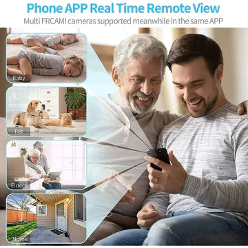 Mini Wireless 1080p Camera with Night Vision and Magnetic Mount