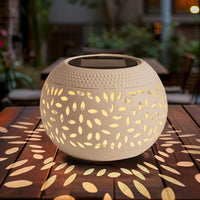1PC-White Disc Table Lamp
