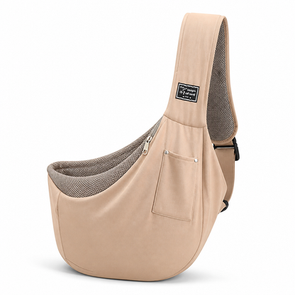 Comfortable and Breathable Pet Sling Carrier for Travel