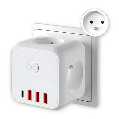 Fast Charging Hub for All Devices with Advanced Surge Protection