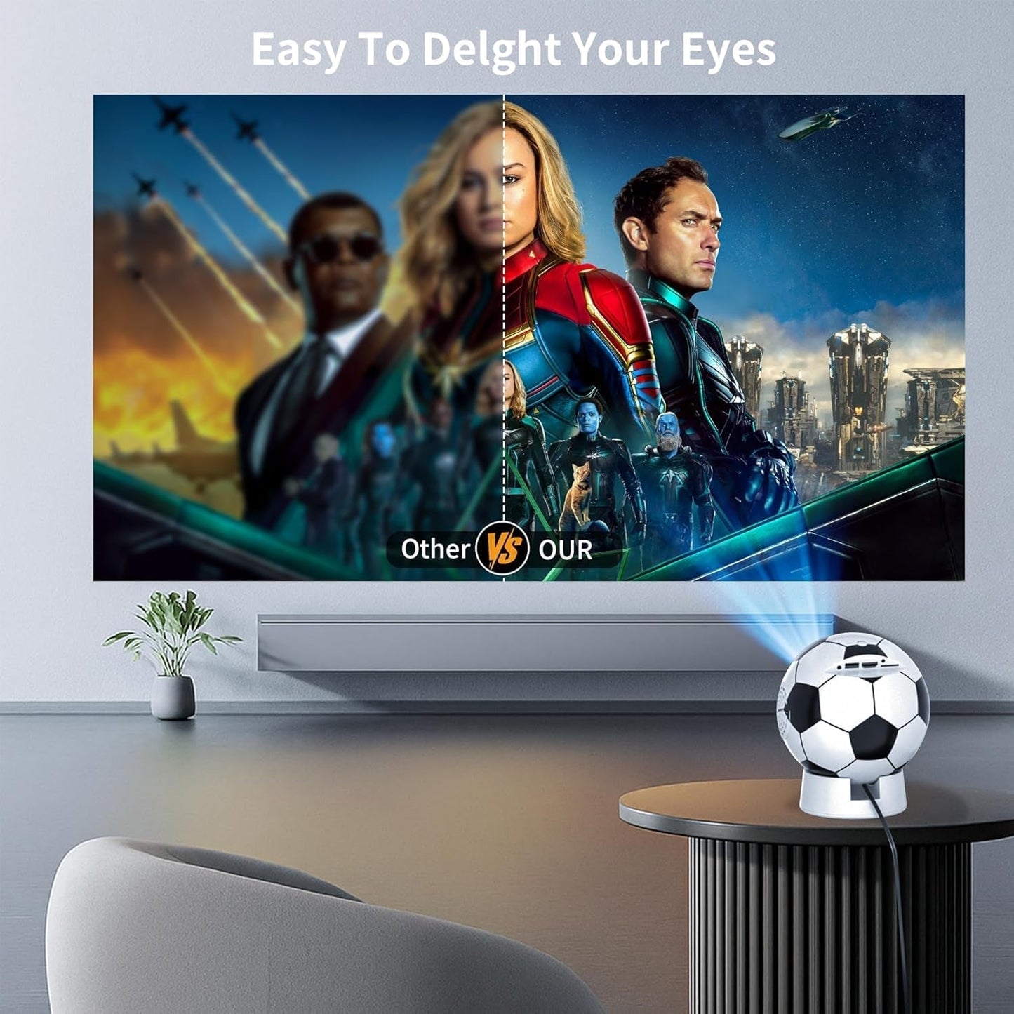 Multi-Function Cinema Projector