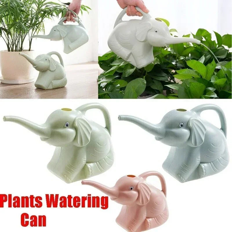 30 cm Elephant Watering Can | Plastic Kids & Garden Watering Can | 1 Piece