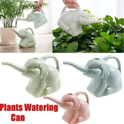 30 cm Elephant Watering Can | Plastic Kids & Garden Watering Can | 1 Piece