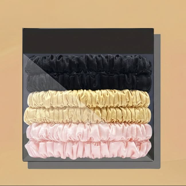6-Pack Simple Hair Bands for Daily Use and Styling