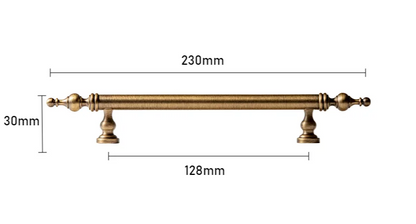 Bronze Furniture Handle Taalita for Cabinet and Drawer