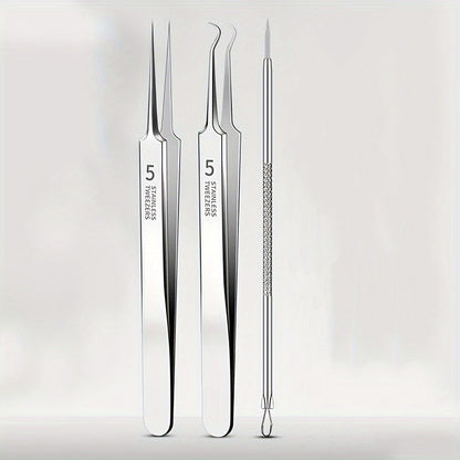 PureGlow Extractor - Premium Stainless Steel Blemish Tool