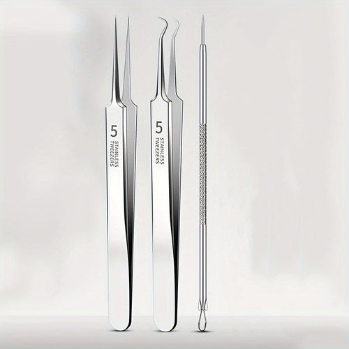 PureGlow Extractor - Premium Stainless Steel Blemish Tool