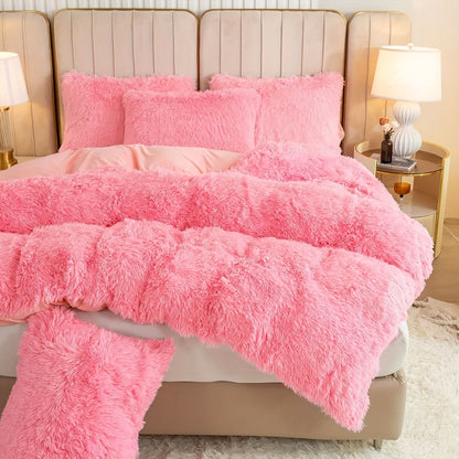 Cozy Multicolor Duvet Cover Set for Bedroom