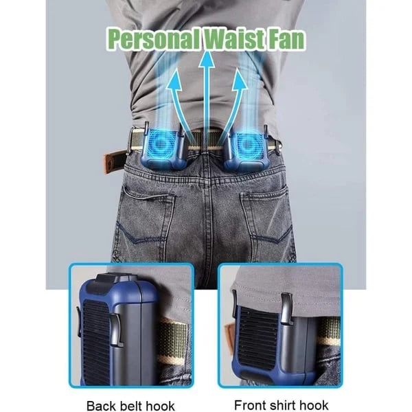 Portable Fan – Quiet – Rechargeable – Sleek Design