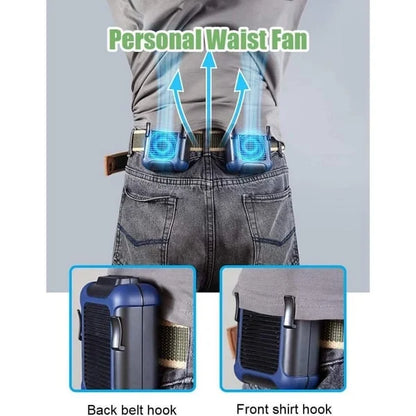 Portable Fan – Quiet – Rechargeable – Sleek Design