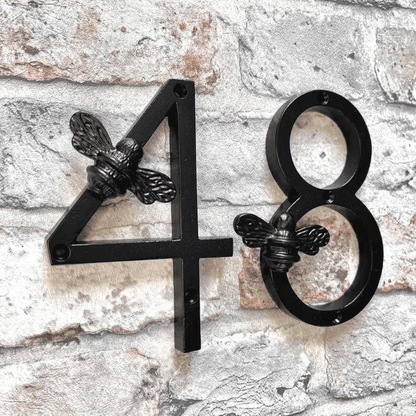 Custom Bee-Themed Address Sign – Personalize Your Home