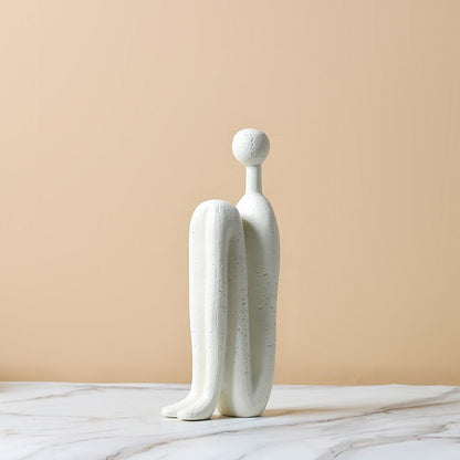 Sculptural Ceramic Bookend for Elegant Shelf Display