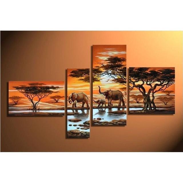 Safari Adventure Gem Art Kit - 4 Piece Set