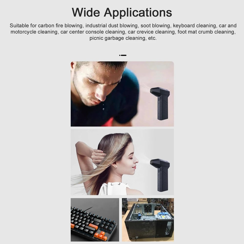 Cordless Air Blower: Rechargeable Handheld Cleaning Tool