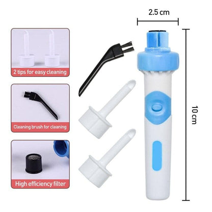 Vibrating Vacuum Ear Cleaner – Safe and Painless for Adults and Kids