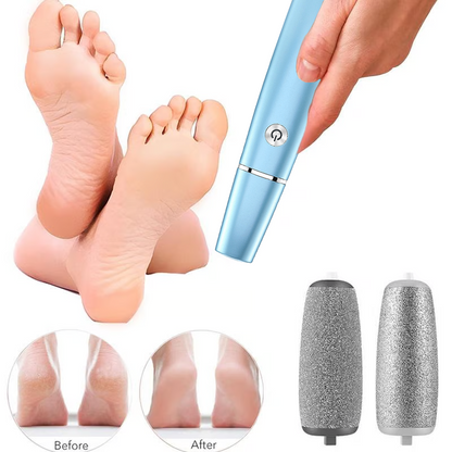 Rechargeable Foot Care System with Exfoliating Roller